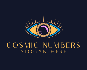 Astral Cosmic Eye logo design