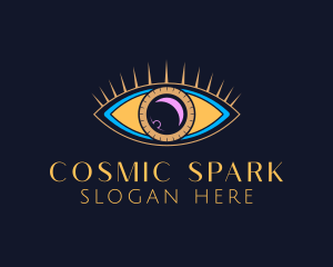 Astral Cosmic Eye logo design