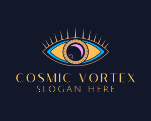 Astral Cosmic Eye logo design