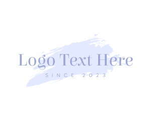 Simple Business Paint logo design