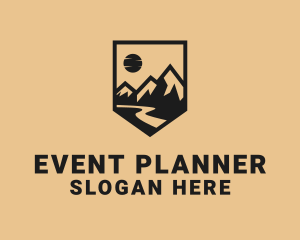 Himalayas - Mountain Summit Landscape logo design