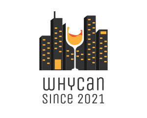 Booze - Cityscape Bar logo design