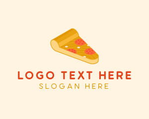 Delicious - Delicious Pepperoni Pizza logo design