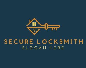 Locksmith - Key Residential Locksmith logo design