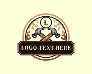 Builder - Hammer Carpentry Maintenance logo design