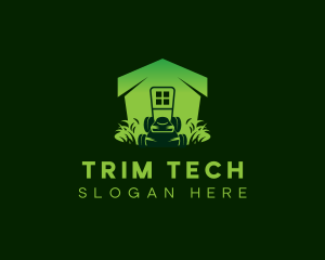 Lawn Mower Yard logo design