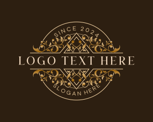 Jeweler - Luxury Floral Ornament logo design