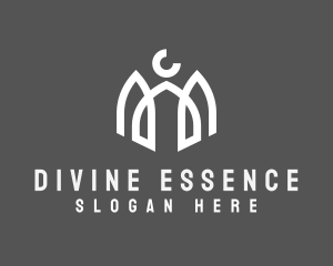 Allah - Temple Muslim Mosque logo design