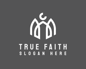 Belief - Temple Muslim Mosque logo design