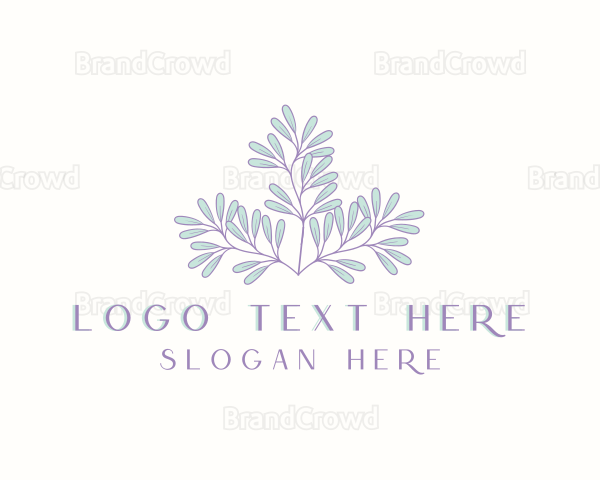 Leaf Herb Plant Logo