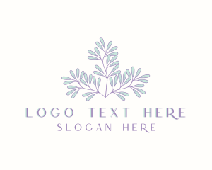 Aromatherapy - Leaf Herb Plant logo design
