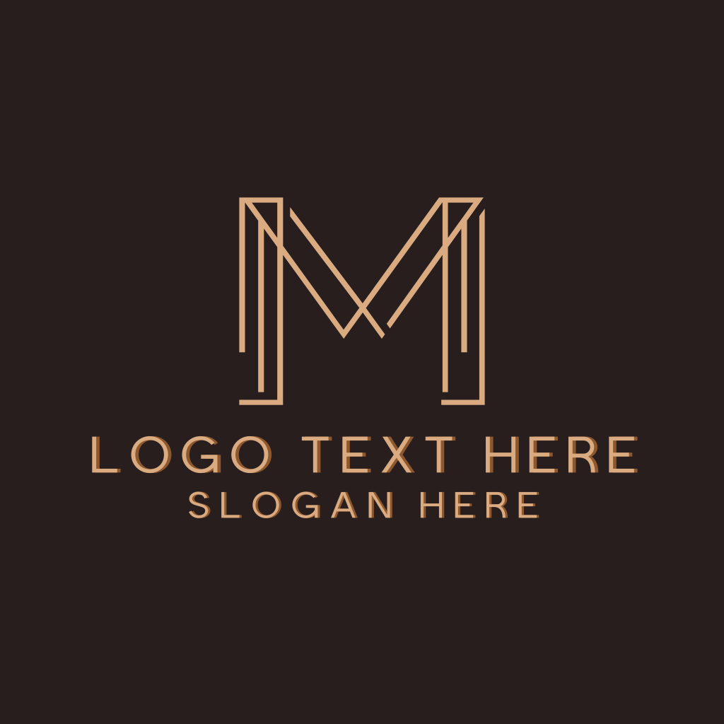 Apparel Tailoring Style Letter M Logo | BrandCrowd Logo Maker