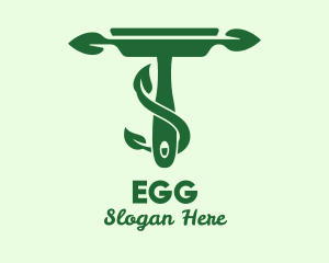 Window Cleaning - Green Eco Squeegee logo design