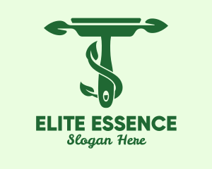 Cleaning Equipment - Green Eco Squeegee logo design