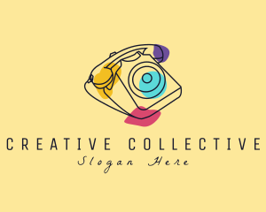 Creative Retro Telephone logo design