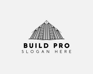 Building Architecture Construction logo design