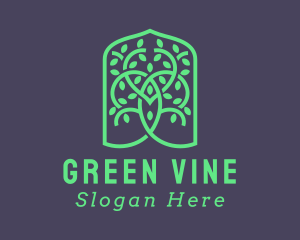 Tree Vine Garden logo design