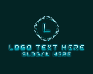 Futuristic - Futuristic Digital Tech logo design