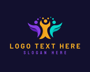 Freedom - Community People Freedom logo design