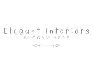 Elegant Handwritten Style logo design