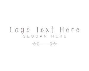 Elegant Handwritten Style Logo