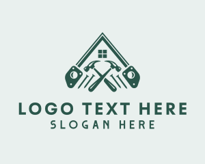 Green - Home Builder Refurbish logo design