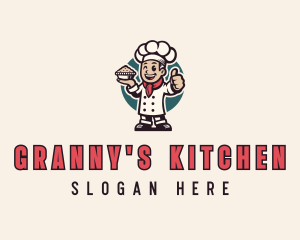 Chef Pie Restaurant logo design