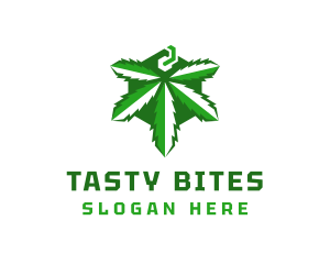 Green Organic Cannabis Logo