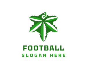 Retail - Green Organic Cannabis logo design