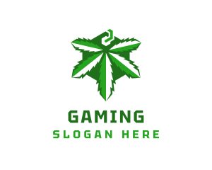 Cannabis - Green Organic Cannabis logo design