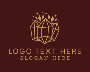 Upscale - Deluxe Crystal Jeweler logo design