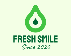 Fresh Green Avocado logo design