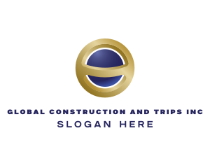 3d - Premium Company Globe logo design