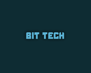 Futuristic Tech Gamer logo design