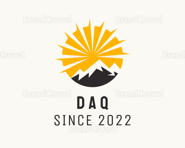 Sunset Outdoor Mountain Camp Logo