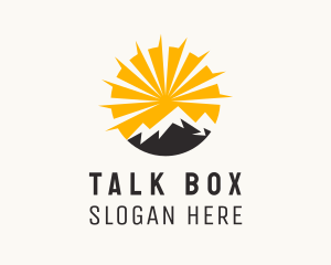 Sunset Outdoor Mountain Camp Logo