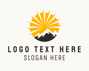 Sunset Outdoor Mountain Camp Logo