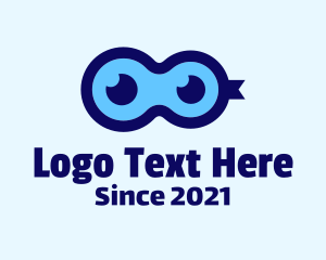Blur - Cute Gaming Glasses logo design
