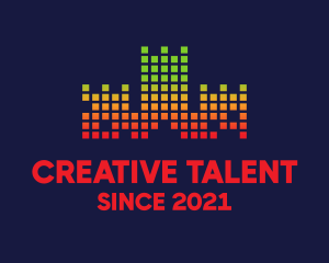 Talent - Castle Music DJ Beats logo design