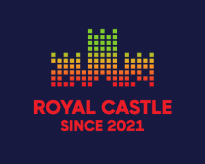 Castle - Castle Music DJ Beats logo design