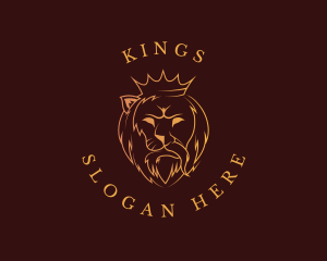 Lion Beast King logo design