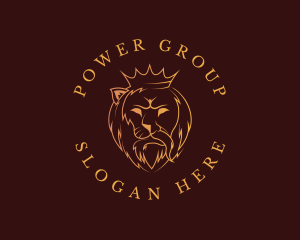 Primal - Lion Beast King logo design