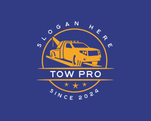 Dispatch Tow Truck logo design