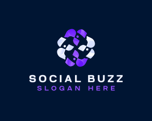 Community People Social logo design