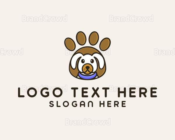 Veterinary Dog Paw Logo
