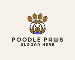 Veterinary Dog Paw logo design