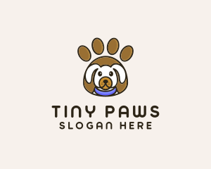 Veterinary Dog Paw logo design