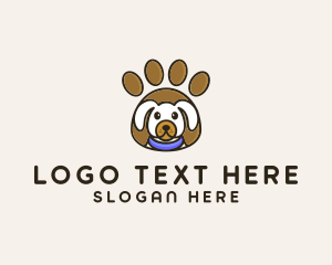Paw - Veterinary Dog Paw logo design