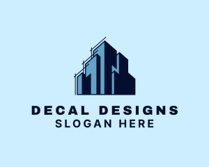 Building Design Perspective logo design