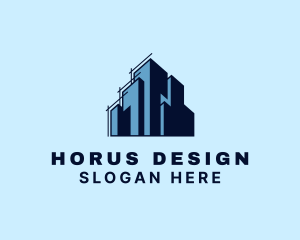 Building Design Perspective logo design